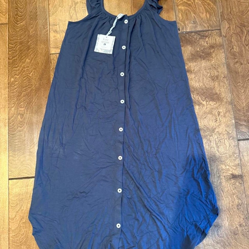 NWT Kate Quinn Lenzing Modal Blue Dress - womens size xs